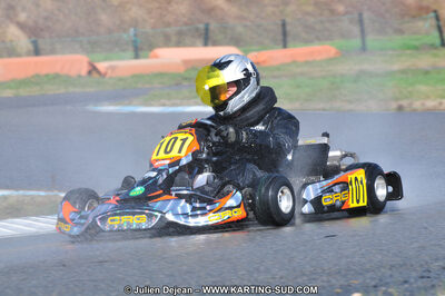 27/02/2011 : 1ère manche du Trophée Vincent Sanchez à Lavelanet (Photos Julien Déjean) 2011 — karting