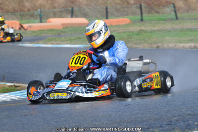 27/02/2011 : 1ère manche du Trophée Vincent Sanchez à Lavelanet (Photos Julien Déjean) 2011 — karting