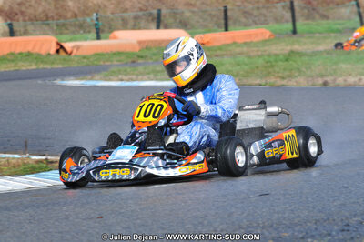 27/02/2011 : 1ère manche du Trophée Vincent Sanchez à Lavelanet (Photos Julien Déjean) 2011 — karting
