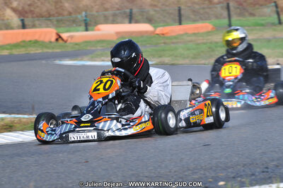27/02/2011 : 1ère manche du Trophée Vincent Sanchez à Lavelanet (Photos Julien Déjean) 2011 — karting