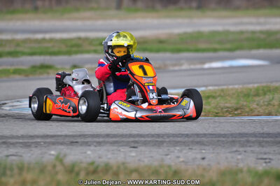 27/02/2011 : 1ère manche du Trophée Vincent Sanchez à Lavelanet (Photos Julien Déjean) 2011 — karting