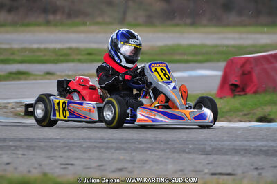 27/02/2011 : 1ère manche du Trophée Vincent Sanchez à Lavelanet (Photos Julien Déjean) 2011 — karting