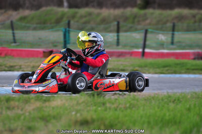 27/02/2011 : 1ère manche du Trophée Vincent Sanchez à Lavelanet (Photos Julien Déjean) 2011 — karting