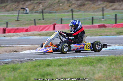 27/02/2011 : 1ère manche du Trophée Vincent Sanchez à Lavelanet (Photos Julien Déjean) 2011 — karting