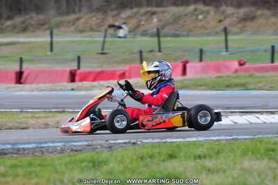 27/02/2011 : 1ère manche du Trophée Vincent Sanchez à Lavelanet (Photos Julien Déjean) 2011 — karting