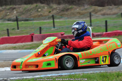27/02/2011 : 1ère manche du Trophée Vincent Sanchez à Lavelanet (Photos Julien Déjean) 2011 — karting