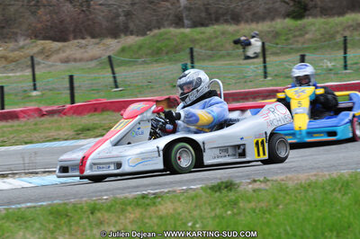 27/02/2011 : 1ère manche du Trophée Vincent Sanchez à Lavelanet (Photos Julien Déjean) 2011 — karting