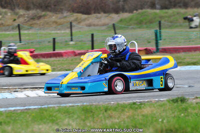 27/02/2011 : 1ère manche du Trophée Vincent Sanchez à Lavelanet (Photos Julien Déjean) 2011 — karting