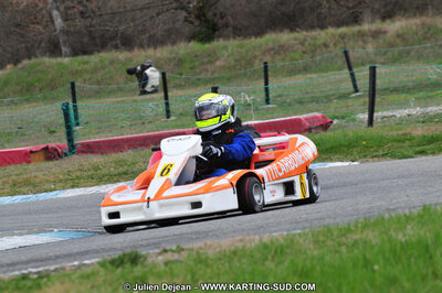 27/02/2011 : 1ère manche du Trophée Vincent Sanchez à Lavelanet (Photos Julien Déjean) 2011 — karting
