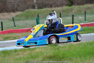 27/02/2011 : 1ère manche du Trophée Vincent Sanchez à Lavelanet (Photos Julien Déjean) 2011 — karting