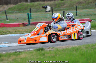 27/02/2011 : 1ère manche du Trophée Vincent Sanchez à Lavelanet (Photos Julien Déjean) 2011 — karting