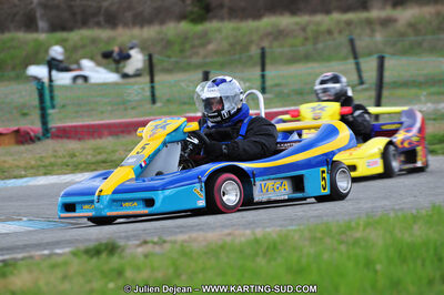 27/02/2011 : 1ère manche du Trophée Vincent Sanchez à Lavelanet (Photos Julien Déjean) 2011 — karting