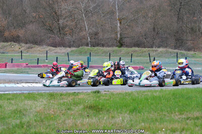 27/02/2011 : 1ère manche du Trophée Vincent Sanchez à Lavelanet (Photos Julien Déjean) 2011 — karting