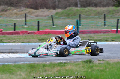 27/02/2011 : 1ère manche du Trophée Vincent Sanchez à Lavelanet (Photos Julien Déjean) 2011 — karting