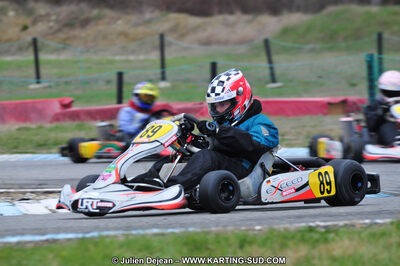 27/02/2011 : 1ère manche du Trophée Vincent Sanchez à Lavelanet (Photos Julien Déjean) 2011 — karting