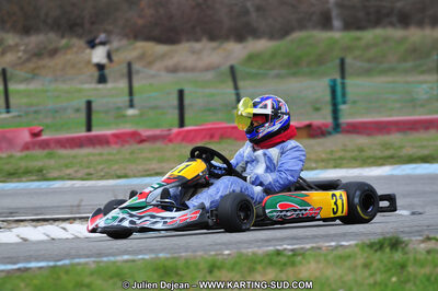 27/02/2011 : 1ère manche du Trophée Vincent Sanchez à Lavelanet (Photos Julien Déjean) 2011 — karting