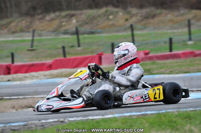 27/02/2011 : 1ère manche du Trophée Vincent Sanchez à Lavelanet (Photos Julien Déjean) 2011 — karting