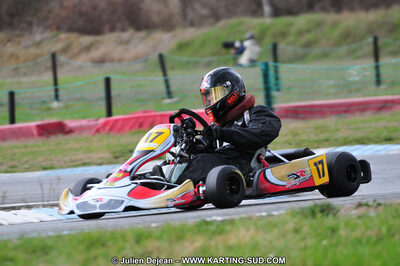 27/02/2011 : 1ère manche du Trophée Vincent Sanchez à Lavelanet (Photos Julien Déjean) 2011 — karting