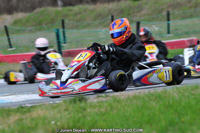 27/02/2011 : 1ère manche du Trophée Vincent Sanchez à Lavelanet (Photos Julien Déjean) 2011 — karting