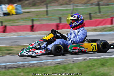 27/02/2011 : 1ère manche du Trophée Vincent Sanchez à Lavelanet (Photos Julien Déjean) 2011 — karting