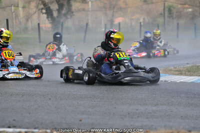 27/02/2011 : 1ère manche du Trophée Vincent Sanchez à Lavelanet (Photos Julien Déjean) 2011 — karting