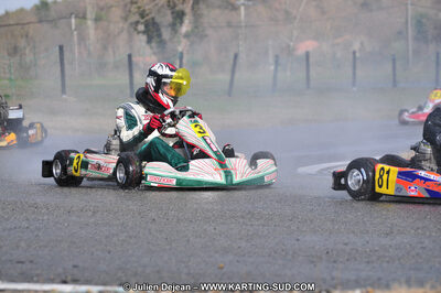27/02/2011 : 1ère manche du Trophée Vincent Sanchez à Lavelanet (Photos Julien Déjean) 2011 — karting