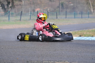 27/02/2011 : 1ère manche du Trophée Vincent Sanchez à Lavelanet (Photos Julien Déjean) 2011 — karting