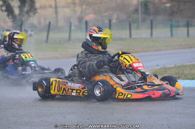 27/02/2011 : 1ère manche du Trophée Vincent Sanchez à Lavelanet (Photos Julien Déjean) 2011 — karting