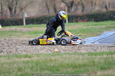 27/02/2011 : 1ère manche du Trophée Vincent Sanchez à Lavelanet (Photos Julien Déjean) 2011 — karting