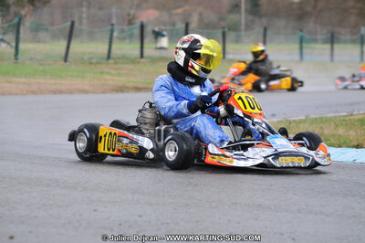 27/02/2011 : 1ère manche du Trophée Vincent Sanchez à Lavelanet (Photos Julien Déjean) 2011 — karting