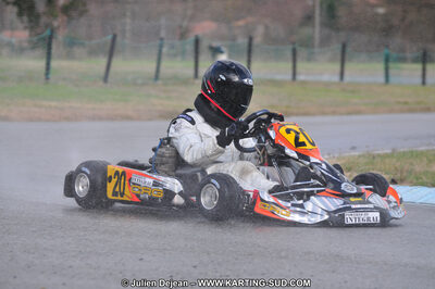 27/02/2011 : 1ère manche du Trophée Vincent Sanchez à Lavelanet (Photos Julien Déjean) 2011 — karting