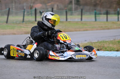 27/02/2011 : 1ère manche du Trophée Vincent Sanchez à Lavelanet (Photos Julien Déjean) 2011 — karting
