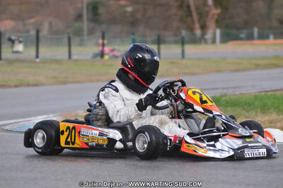 27/02/2011 : 1ère manche du Trophée Vincent Sanchez à Lavelanet (Photos Julien Déjean) 2011 — karting