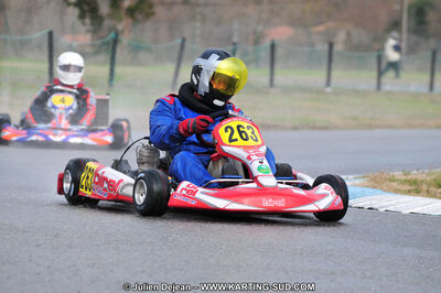 27/02/2011 : 1ère manche du Trophée Vincent Sanchez à Lavelanet (Photos Julien Déjean) 2011 — karting