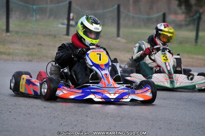 27/02/2011 : 1ère manche du Trophée Vincent Sanchez à Lavelanet (Photos Julien Déjean) 2011 — karting