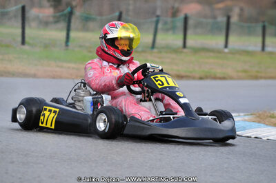 27/02/2011 : 1ère manche du Trophée Vincent Sanchez à Lavelanet (Photos Julien Déjean) 2011 — karting