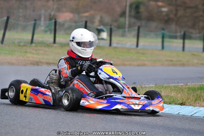 27/02/2011 : 1ère manche du Trophée Vincent Sanchez à Lavelanet (Photos Julien Déjean) 2011 — karting