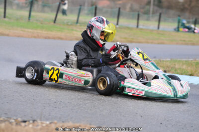 27/02/2011 : 1ère manche du Trophée Vincent Sanchez à Lavelanet (Photos Julien Déjean) 2011 — karting