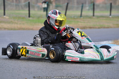 27/02/2011 : 1ère manche du Trophée Vincent Sanchez à Lavelanet (Photos Julien Déjean) 2011 — karting