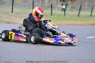 27/02/2011 : 1ère manche du Trophée Vincent Sanchez à Lavelanet (Photos Julien Déjean) 2011 — karting