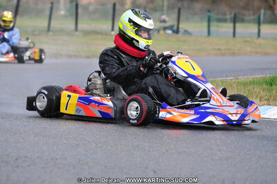 27/02/2011 : 1ère manche du Trophée Vincent Sanchez à Lavelanet (Photos Julien Déjean) 2011 — karting