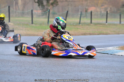 27/02/2011 : 1ère manche du Trophée Vincent Sanchez à Lavelanet (Photos Julien Déjean) 2011 — karting