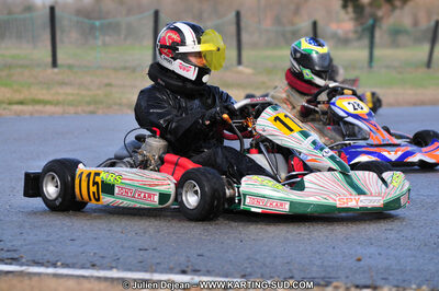 27/02/2011 : 1ère manche du Trophée Vincent Sanchez à Lavelanet (Photos Julien Déjean) 2011 — karting