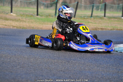27/02/2011 : 1ère manche du Trophée Vincent Sanchez à Lavelanet (Photos Julien Déjean) 2011 — karting