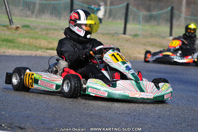 27/02/2011 : 1ère manche du Trophée Vincent Sanchez à Lavelanet (Photos Julien Déjean) 2011 — karting