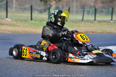 27/02/2011 : 1ère manche du Trophée Vincent Sanchez à Lavelanet (Photos Julien Déjean) 2011 — karting