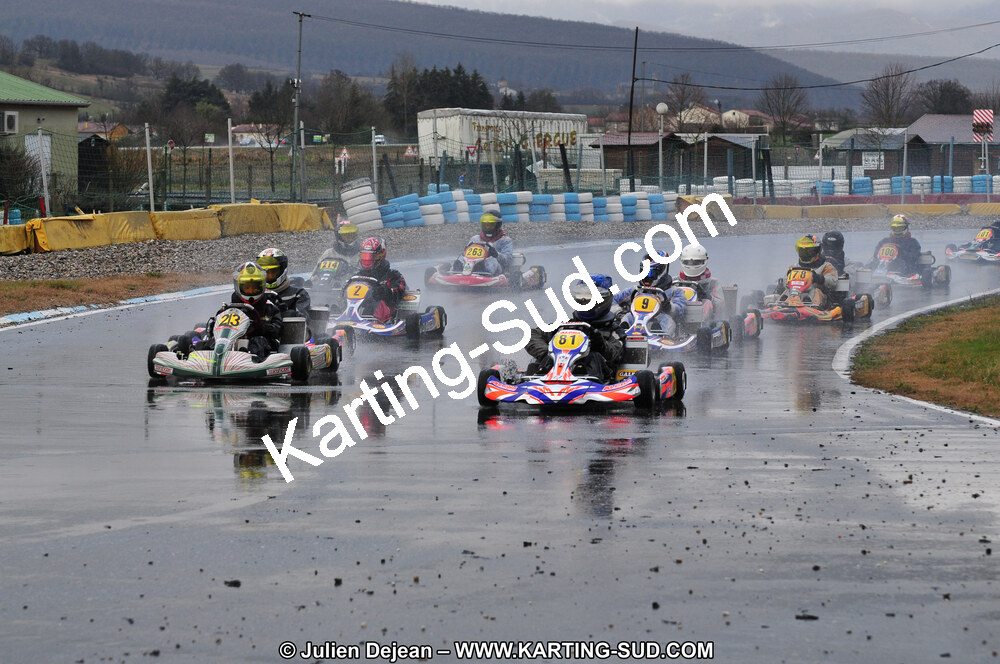 27/02/2011 : 1ère manche du Trophée Vincent Sanchez à Lavelanet (Photos Julien Déjean) 2011 — karting