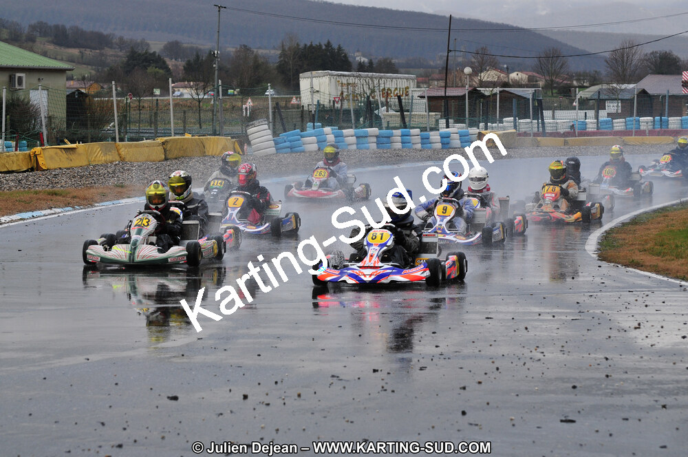 27/02/2011 : 1ère manche du Trophée Vincent Sanchez à Lavelanet (Photos Julien Déjean) 2011 — karting