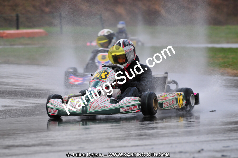 27/02/2011 : 1ère manche du Trophée Vincent Sanchez à Lavelanet (Photos Julien Déjean) 2011 — karting