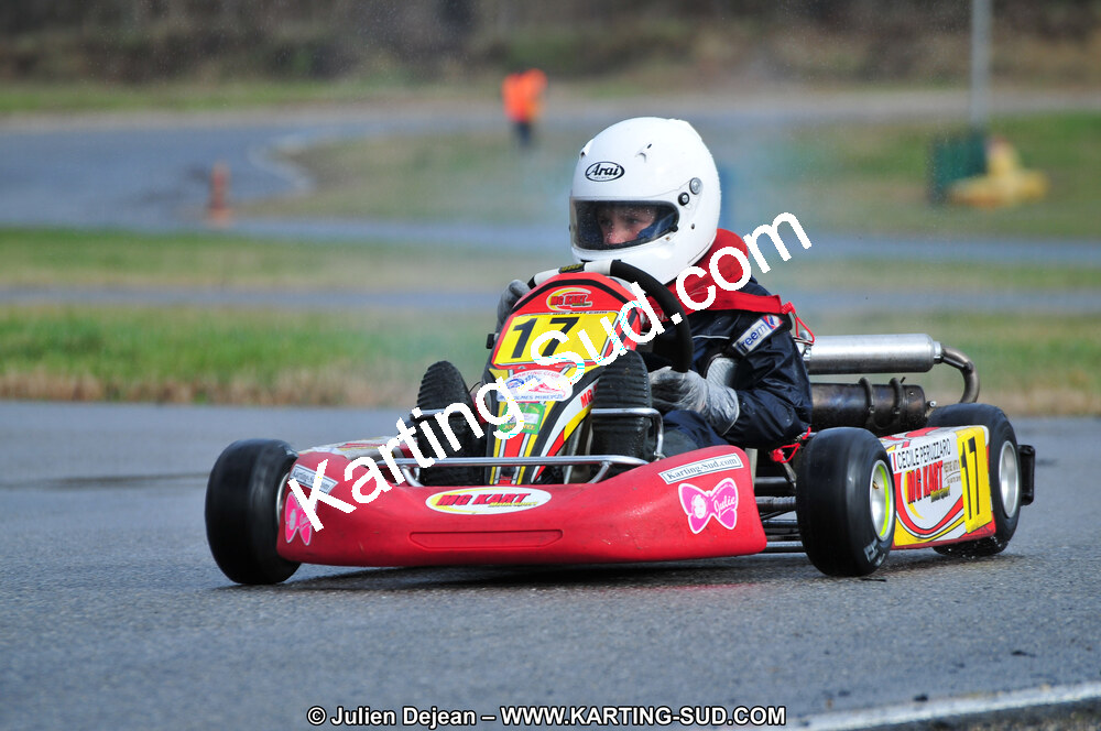27/02/2011 : 1ère manche du Trophée Vincent Sanchez à Lavelanet (Photos Julien Déjean) 2011 — karting